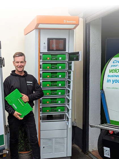 Swobbe Austausch Station